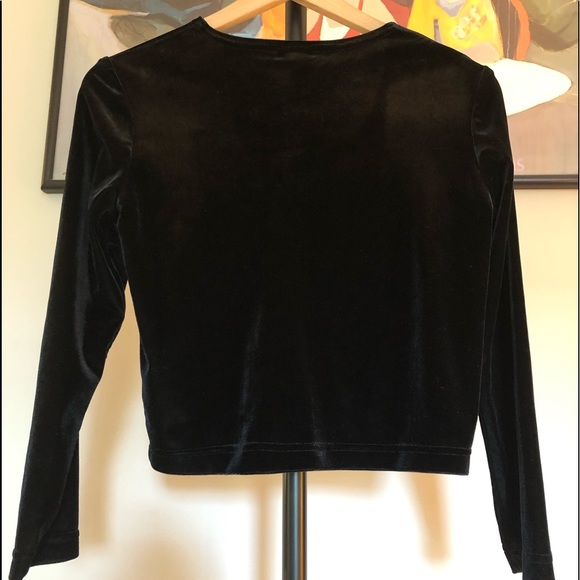 Rabbit,Rabbit,Rabbit Black Velvet Jacket - Picture 2 of 5